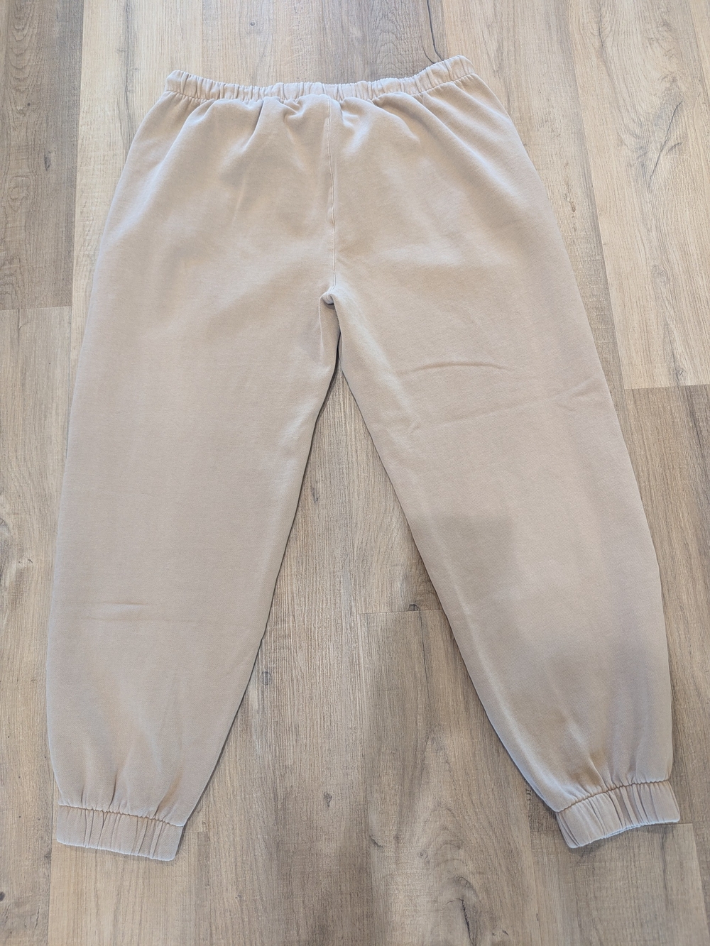 Ghanda Beige Fleece Jogger Sweatpants - Picture 5 of 8